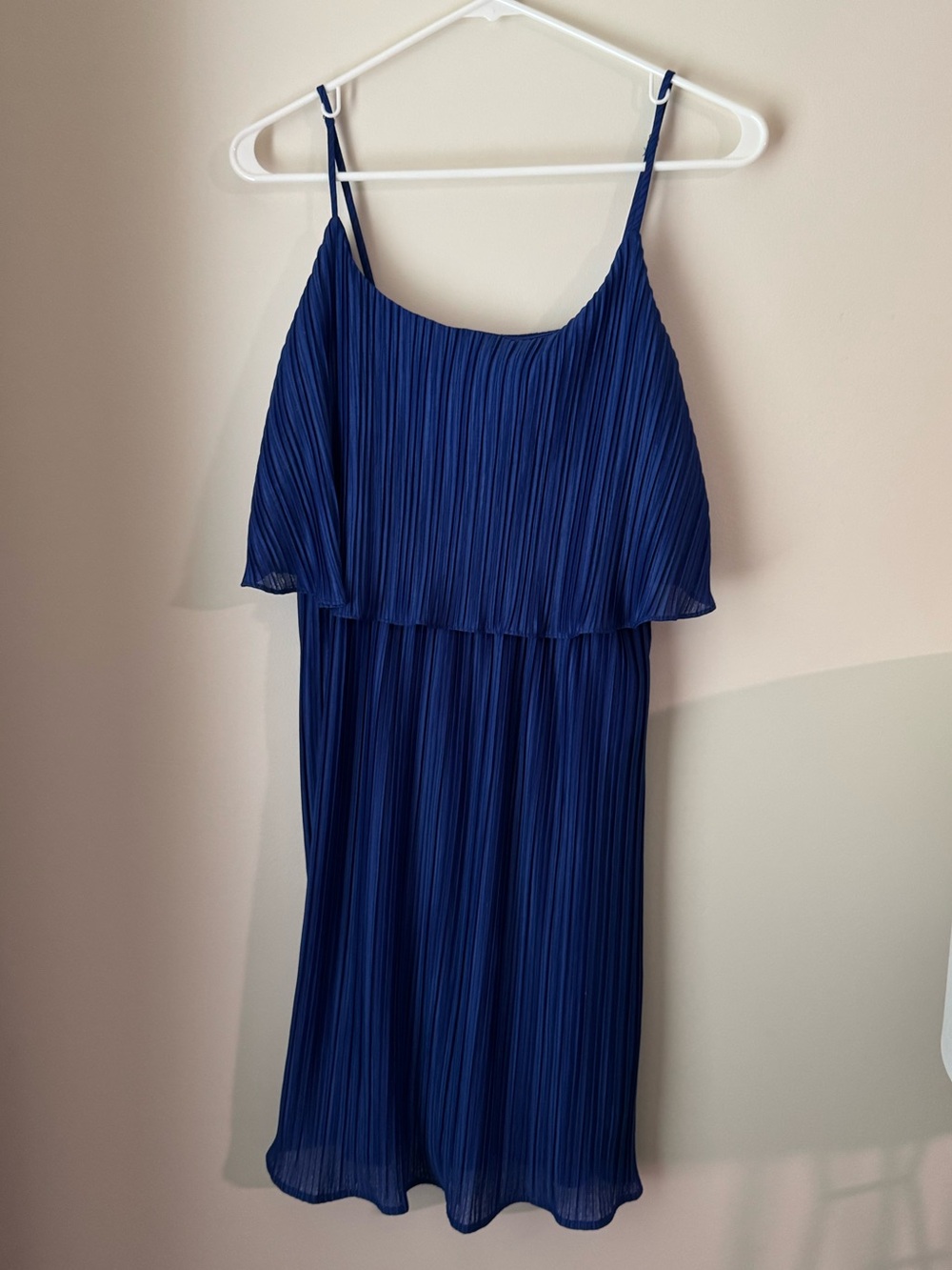 Gilli Royal Blue Pleated Dress